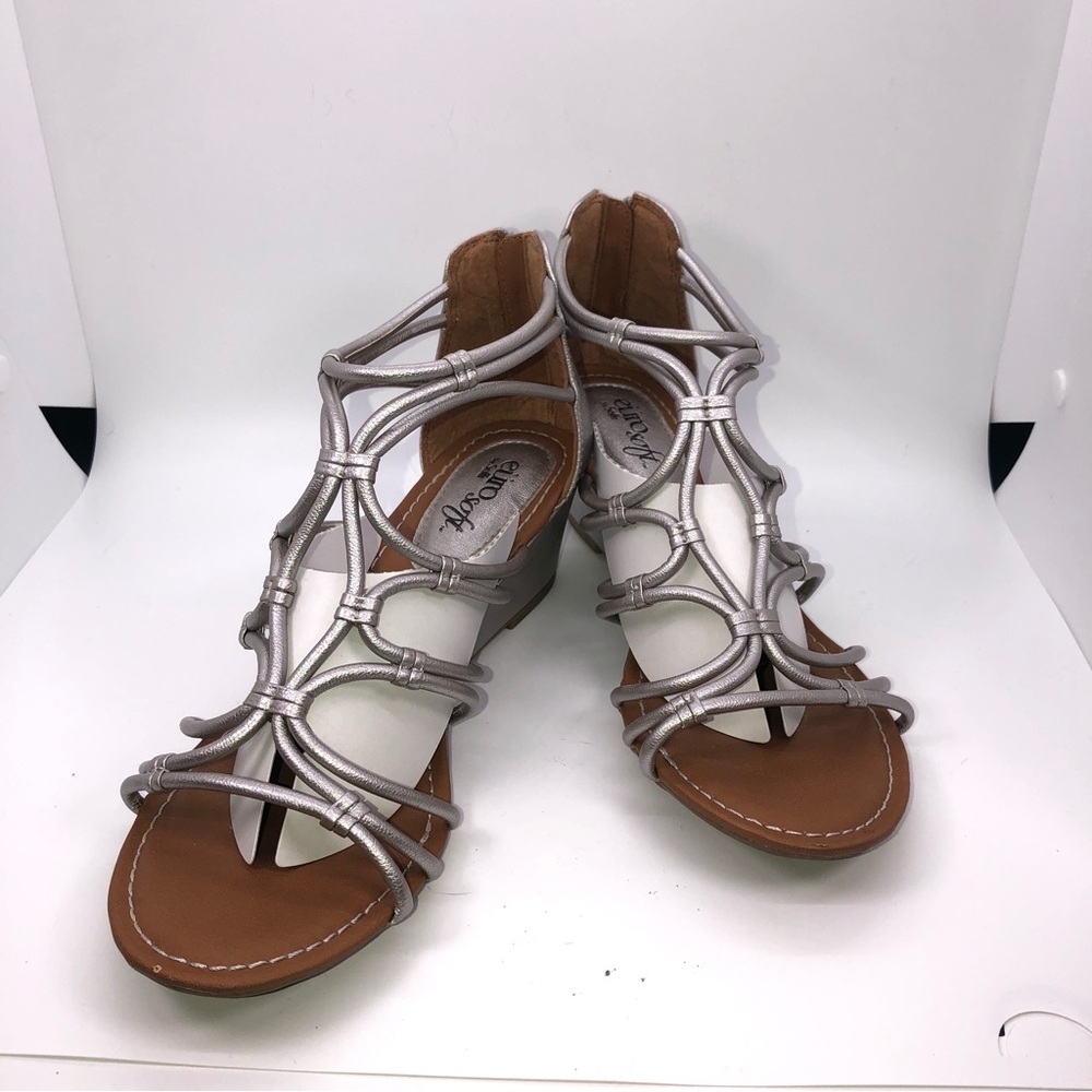 euroSoft | Silver Manti Wedge 8.5 GUC